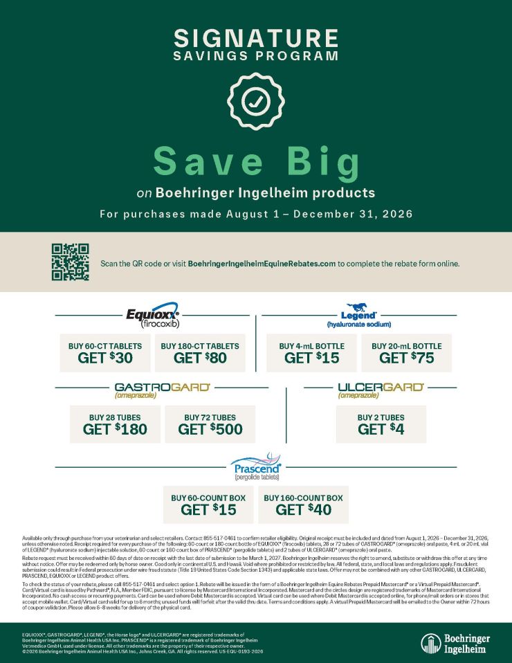 Save BIG on Boehringer Ingelheim Products from your Veterinarian